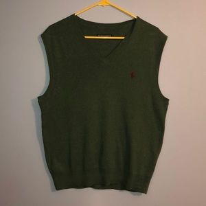 Polo by Ralph Lauren Men’s sweater vest.